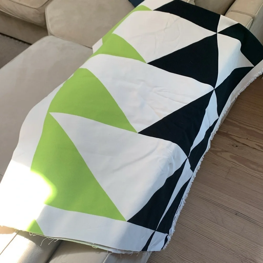 IKEA Fabric Sissi Edholm / Lisa Ullenius 2006 High Quality Cotton Geometric